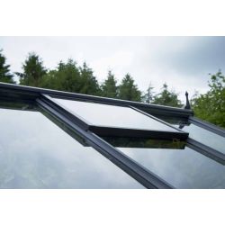 Juliana hobbykas Gardener 161, antraciet grijs gecoat, tuindersglas 3 mm