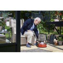 Juliana Mobile Warm 15 - kachel voor in tuinkas