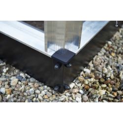 Halls fundering zwart gecoat tbv Prieel Atrium