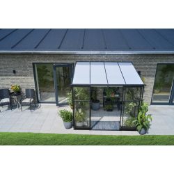 Halls muurkas Qube LT68- zwart gecoat