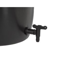 Practo Garden regenton Classic 100 L + accessoires - zwart