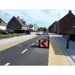 Geroba rechthoekige plantenbak Artesa B10 1000x1000x800mm - Cortenstaal