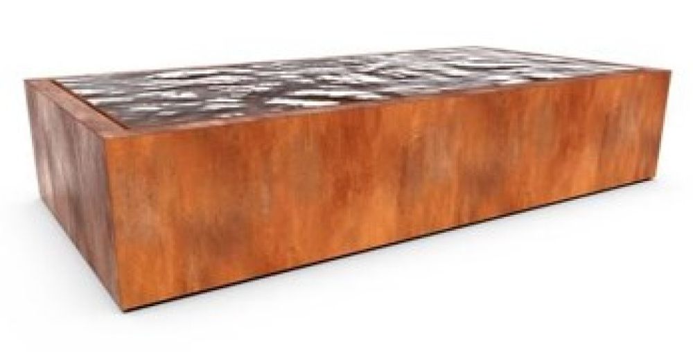 Geroba Geroba Estani AC6 vijver 1250x800x500mm - Cortenstaal
