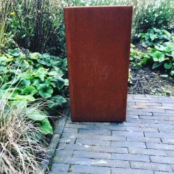 Geroba sokkel C5 400x400x1000mm - Cortenstaal