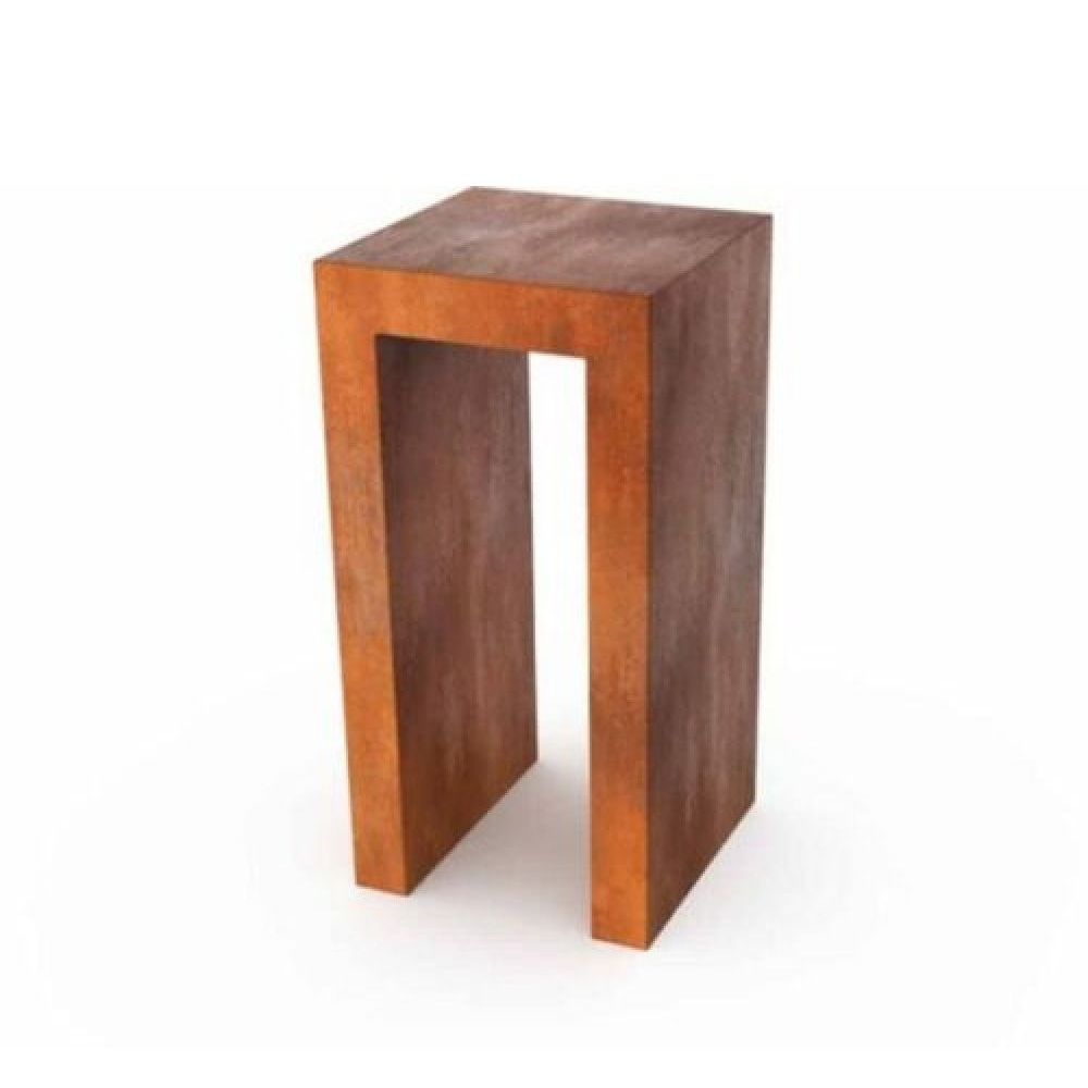 Geroba sokkel U-vorm UC1 300x300x500mm - Cortenstaal