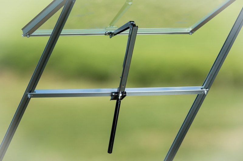 Royal Well automatische raamopener voor tuinkas - raamopener automatic Ventomax - zwart