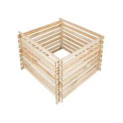 Practo Garden houten tuincomposter 530L