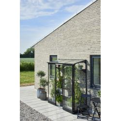Halls muurkas Qube LT26 - zwart gecoat