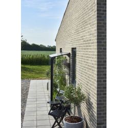 Halls muurkas Qube LT26 - zwart gecoat