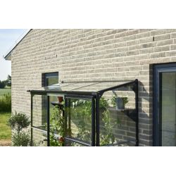 Halls muurkas Qube LT26 - zwart gecoat