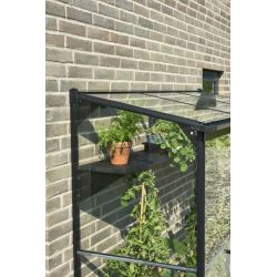 Halls muurkas Qube LT26 - zwart gecoat