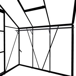 Royal Well kweekschap voor tuinkas Kate 1 - zwart