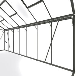 Royal Well kweekschap voor tuinkas Kate 5 - groengrijs