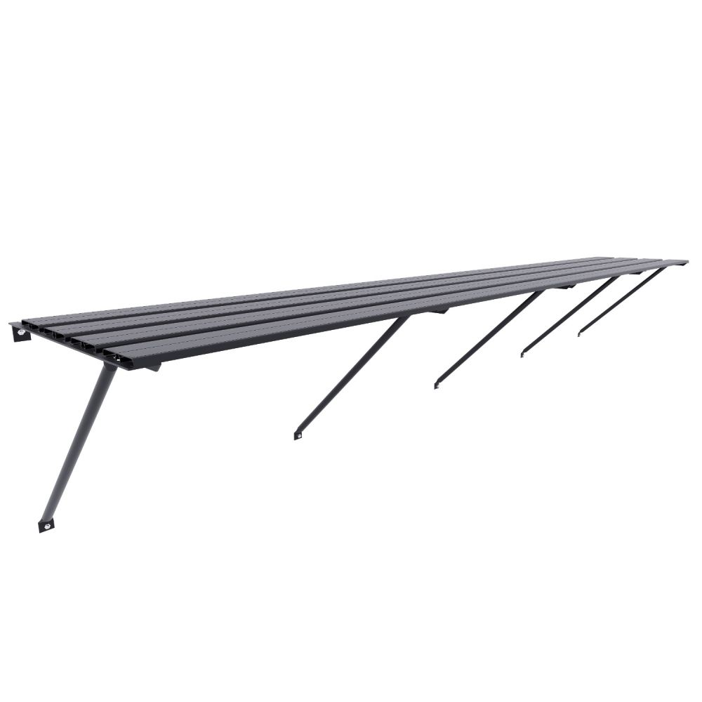 Royal Well kweektafel voor tuinkas Kate 2 - zwart