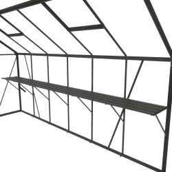 Royal Well kweektafel voor tuinkas Kate 4 - groengrijs