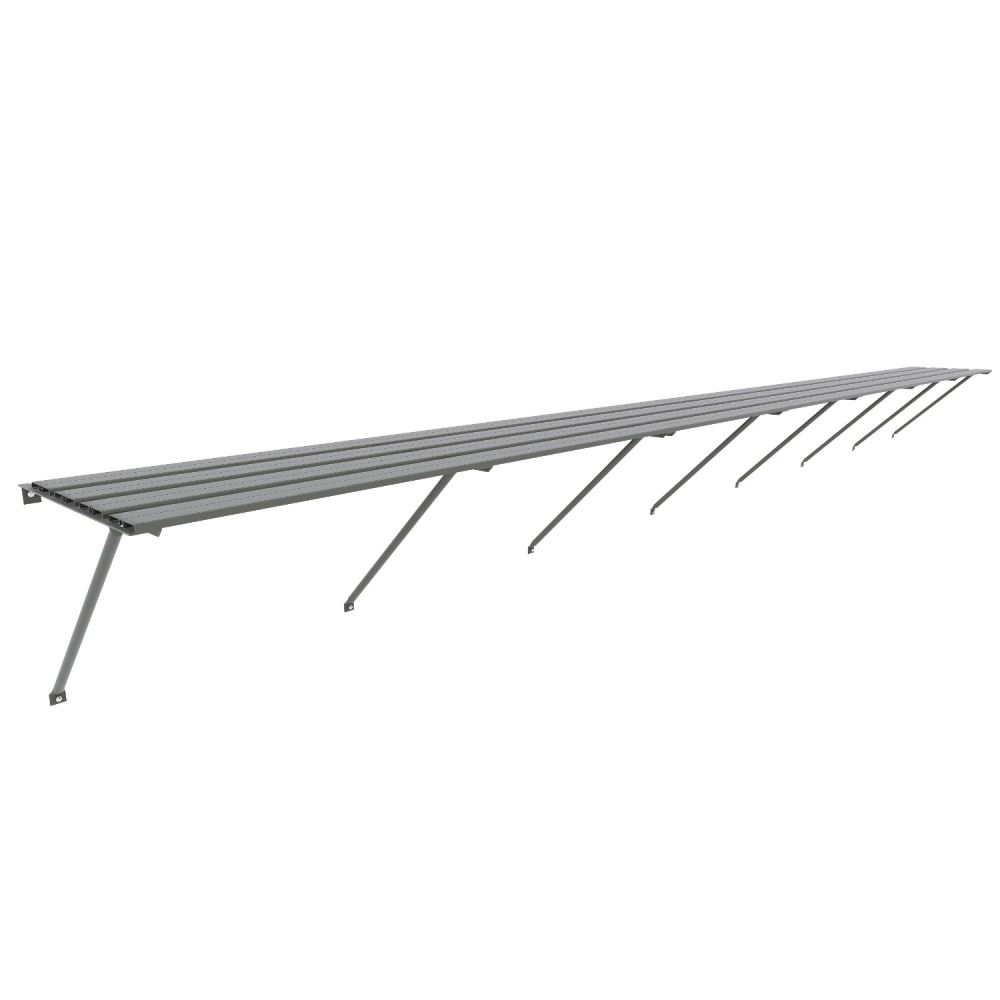 Royal Well kweektafel voor tuinkas Kate 5 - groengrijs