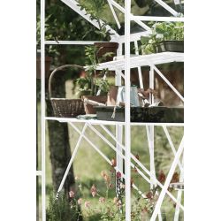 Royal Well kweektafel voor tuinkas Kate 5 - wit