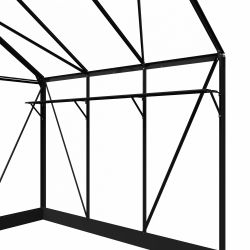 Royal Well kweekschap voor tuinkas Mary 1 - zwart