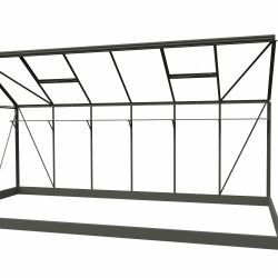 Royal Well kweekschap voor tuinkas Mary 4 - groengrijs