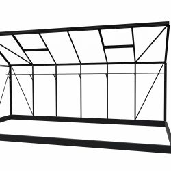 Royal Well kweekschap voor tuinkas Mary 4 - zwart