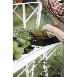 Royal Well kweektafel voor tuinkas Mary 1 - wit