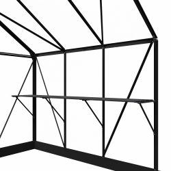 Royal Well kweektafel voor tuinkas Mary 1 - zwart