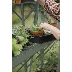 Royal Well kweektafel voor tuinkas Mary 3 - groengrijs