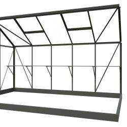 Royal Well kweektafel voor tuinkas Mary 3 - groengrijs