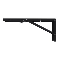 Royal Well opklapbare steun voor tuinkas - zwart