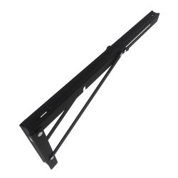 Royal Well opklapbare steun voor tuinkas - zwart