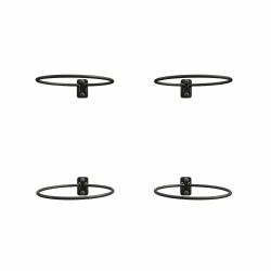 Royal Well set van 4 pothouders voor tuinkas - groengrijs