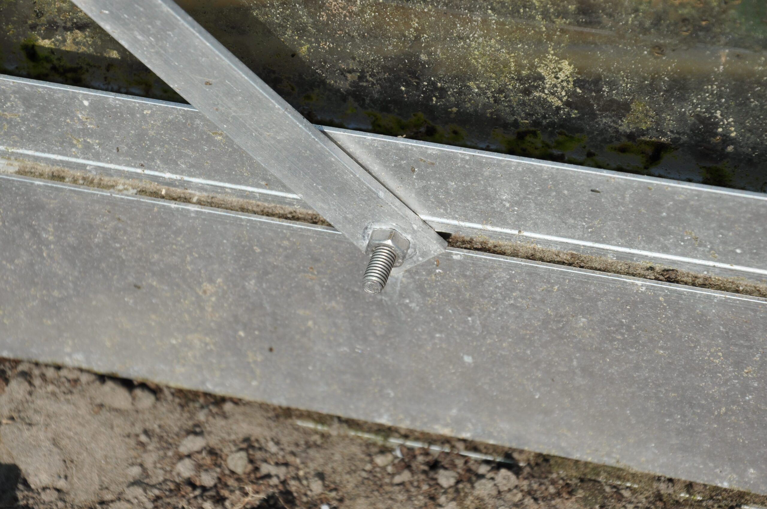 Royal Well bouten en moeren voor tuinkas - RVS (set van 10 stuks) - rvs frame