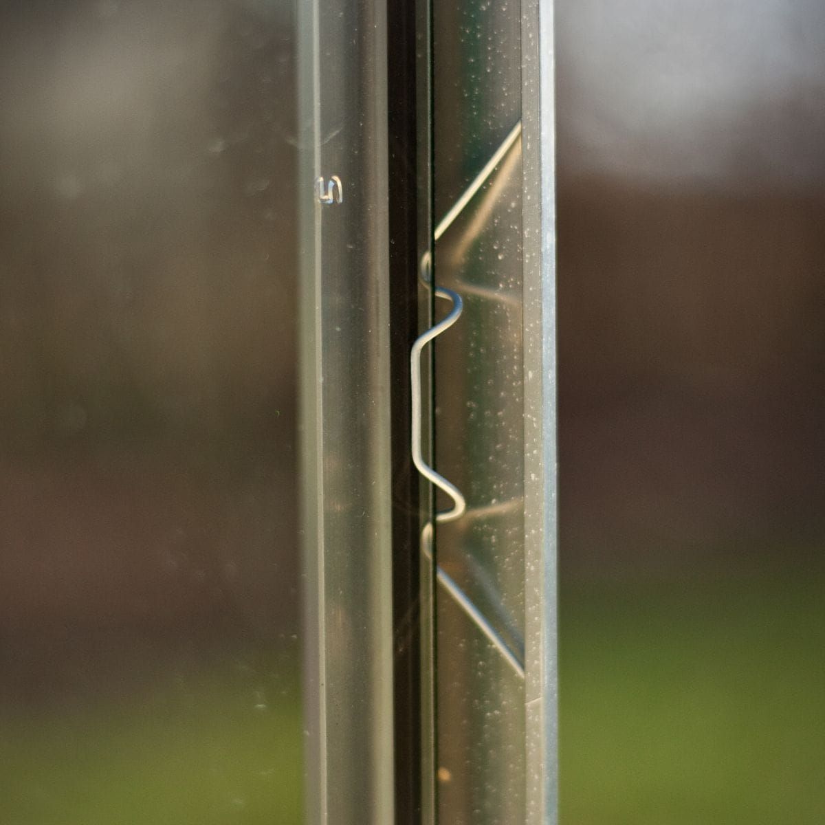 Royal Well glasklemmen clips tuinkas (set van 20 stuks) - metaal frame