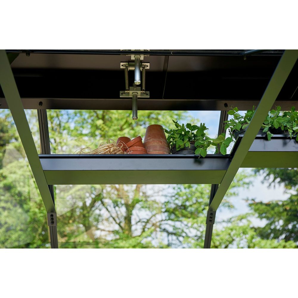 Juliana top shelf voor tuinkas - zwart