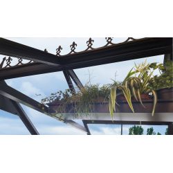 Juliana top shelf voor tuinkas - zwart