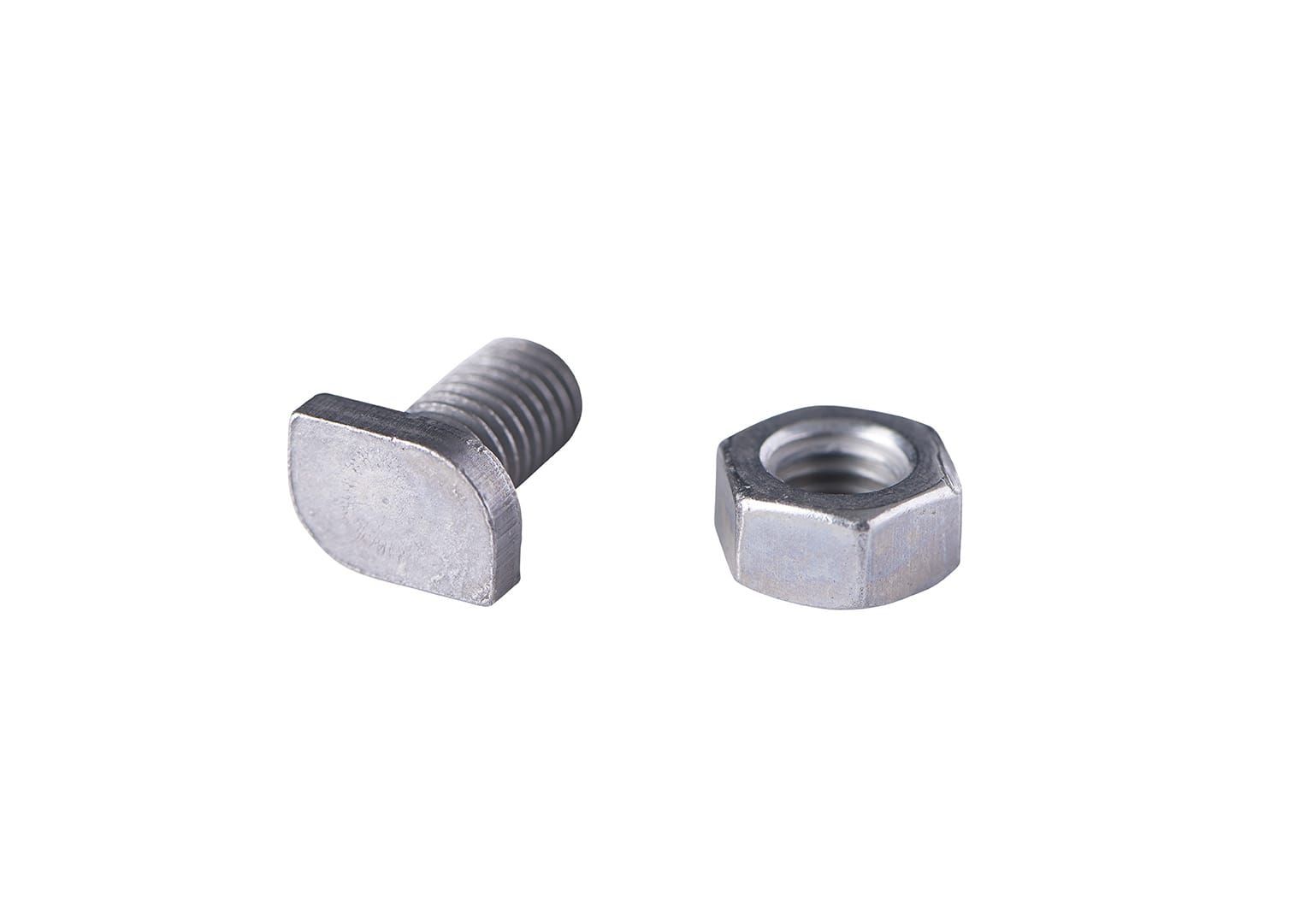Royal Well hamerkopbouten en moeren voor tuinkas - RVS (set van 10 stuks)