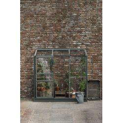 Royal Well muurkas Emma 2 met veiligheidsglas en fundering - groengrijs