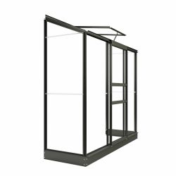 Royal Well muurkas Emma 2 met veiligheidsglas en fundering - groengrijs