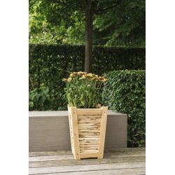 Royal Well Kai bloembak/plantenbak 60x40x40 cm - hout