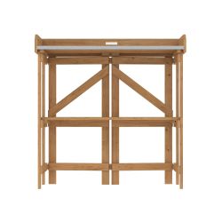 Royal Well Rachel inklapbare oppottafel 89x85x44 cm - hout