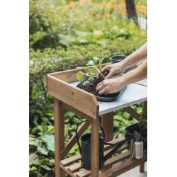 Royal Well Rachel inklapbare oppottafel 89x85x44 cm - hout