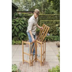 Royal Well Rachel inklapbare oppottafel 89x85x44 cm - hout
