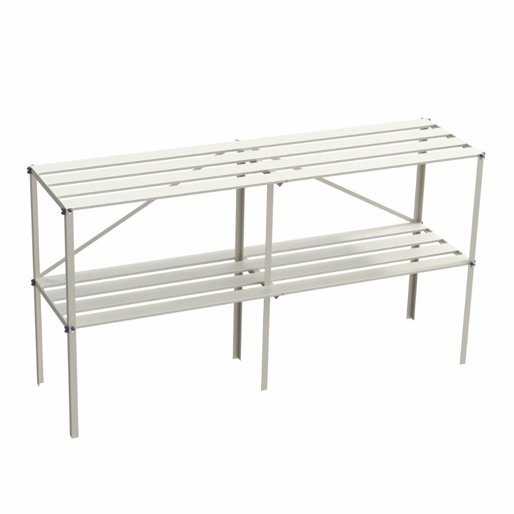 Royal Well kweektafel vrijstaand 165x45x90 cm - wit