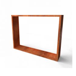 Geroba Egura C10 houtopslag 2000x385x2000mm - Cortenstaal